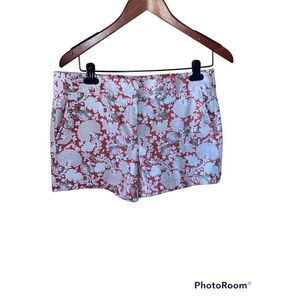 Ann Taylor Loft Floral Cotton Shorts size 6